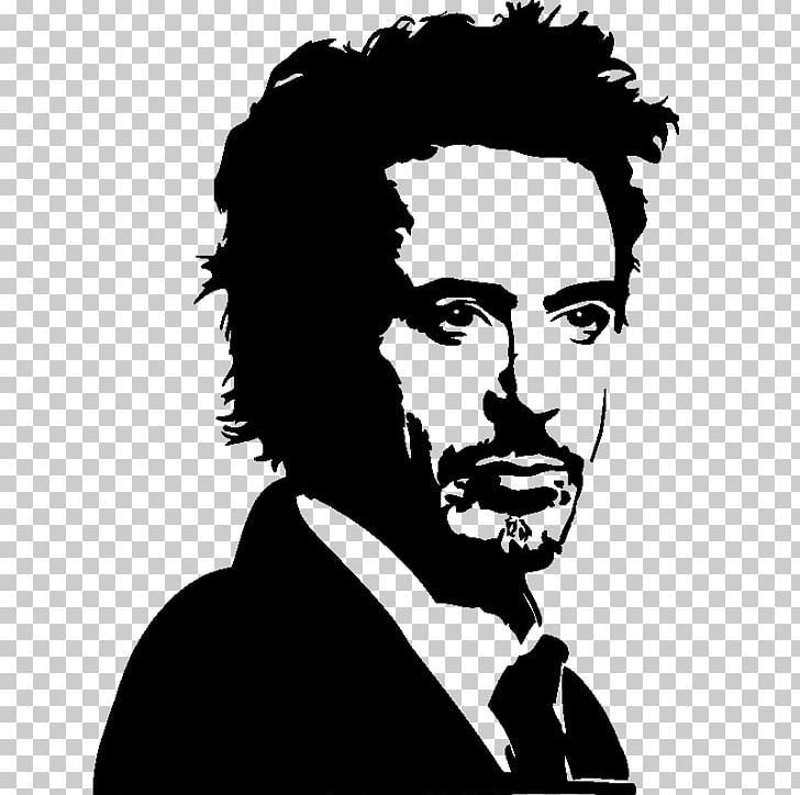 Роберт Дауни младший трафарет