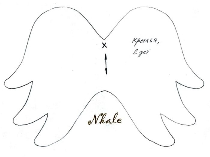 Ангелочки выкройка