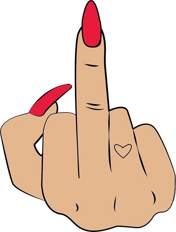 Средний палец