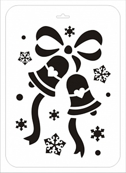 Новогодние трафареты на окна для рисования зубной пастой