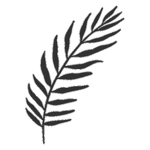 Пальмовая ветка вектор