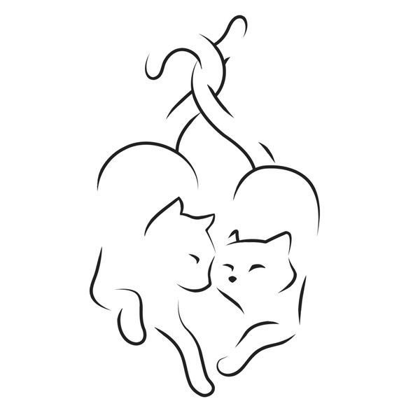 Влюбленный котик