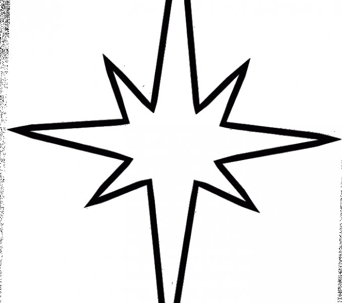 Очертание звезды