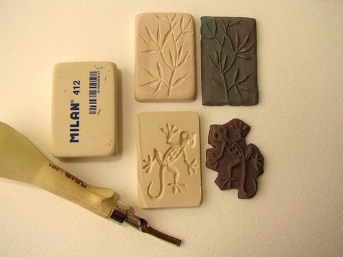 Штампы из глины