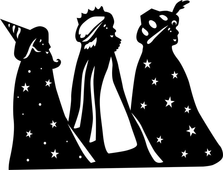 Театр теней вертеп Рождество