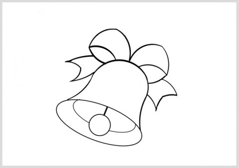 Трафарет "колокольчики"