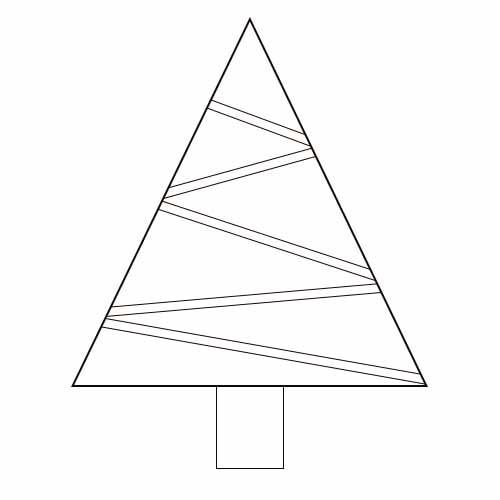 Елка треугольная