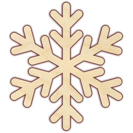 Снежинка для выпиливания