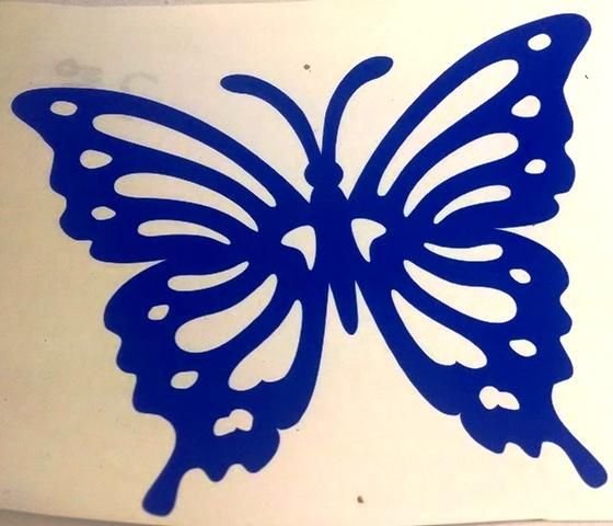 Резная бабочка