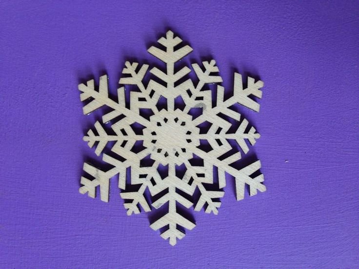 Снежинка для лазерной резки