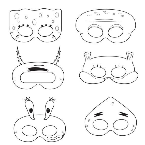 Распечатка маски для лица