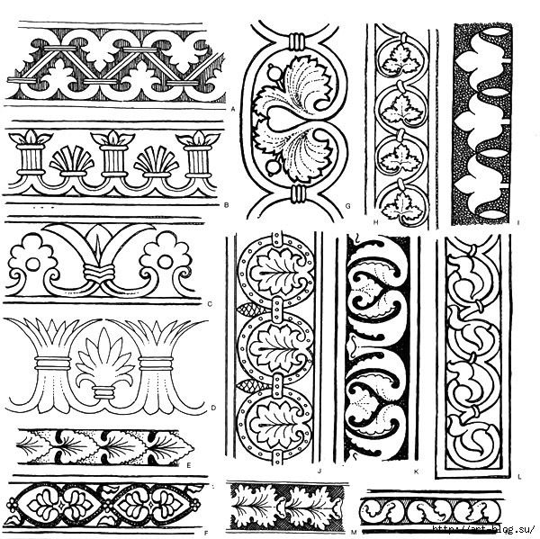 Древний Рим орнаментика