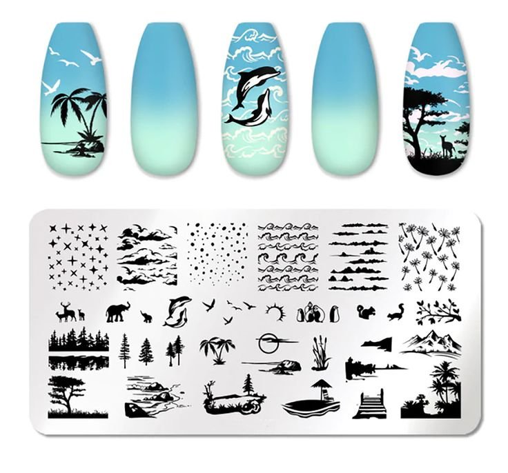 Пластина для стемпинга py-j039