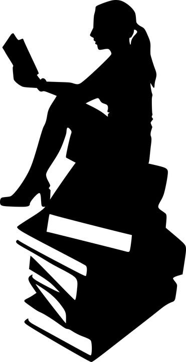 Библиотекарь силуэт