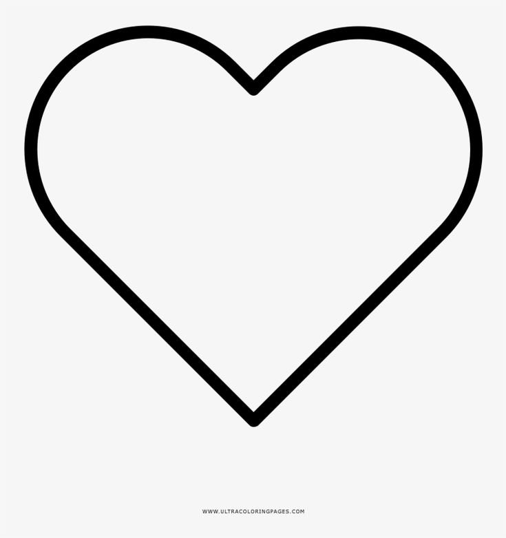 Сердце очертание