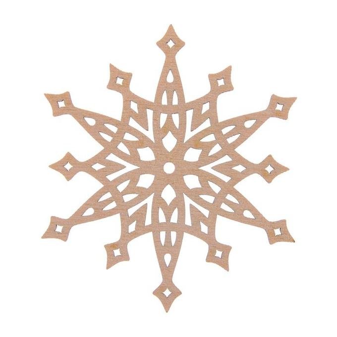 Красивые снежинки из фанеры