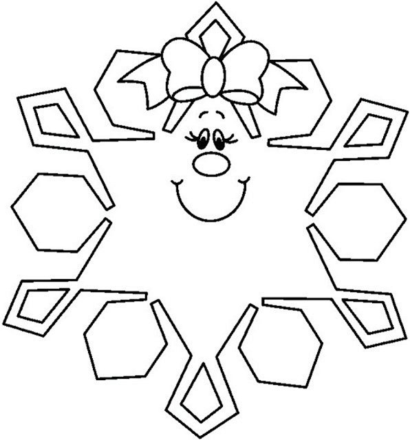 Забавные снежинки