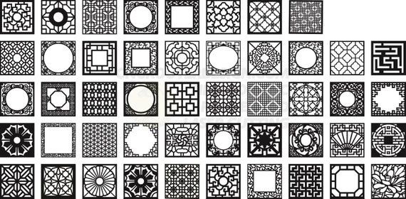 Простые геометрические узоры