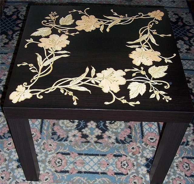 Старый журнальный столик