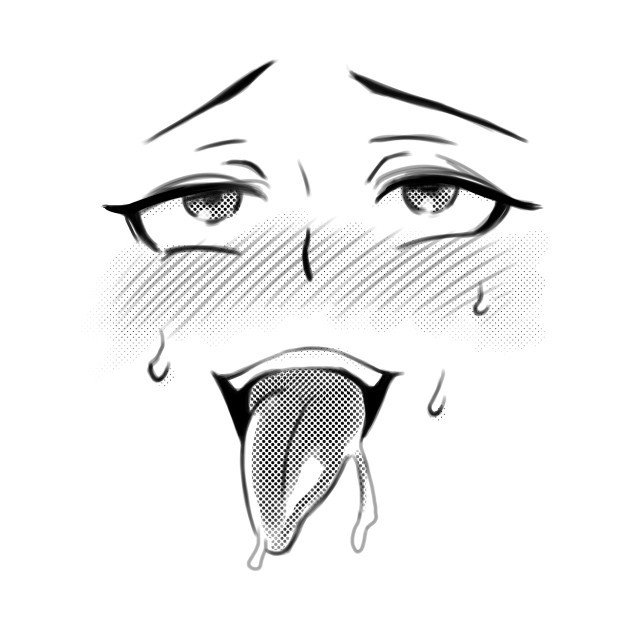 Аниме язык ахегао