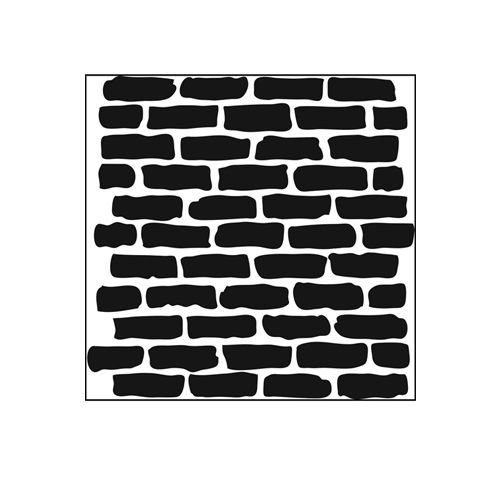 Трафарет под кирпич