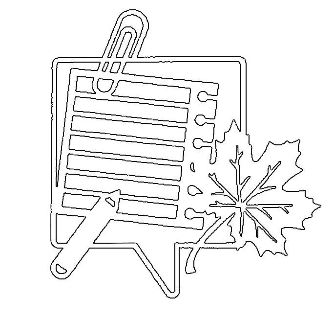Вытынанки школьные принадлежности
