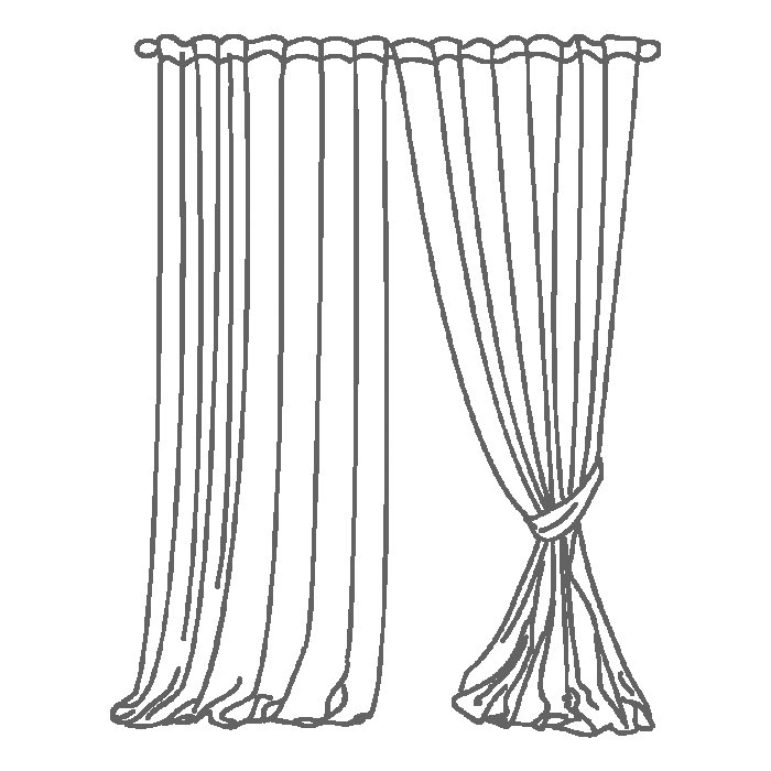 Эскизы штор