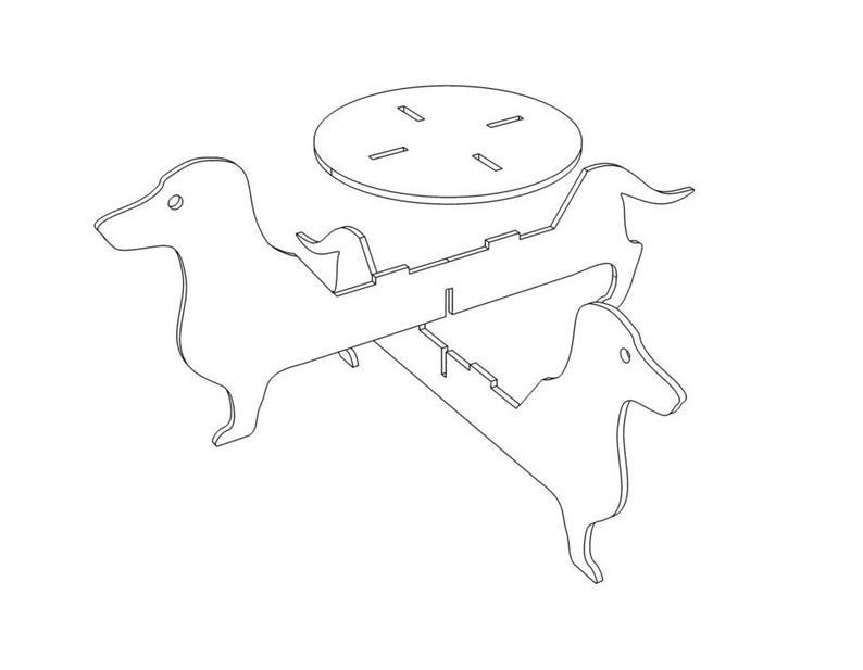 Подставка из фанеры