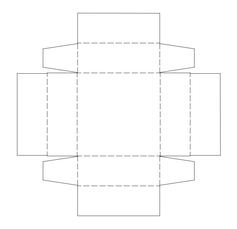 Развертки подарочных коробок