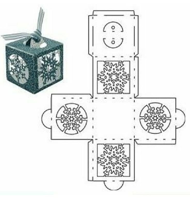 Коробочки для вырезания