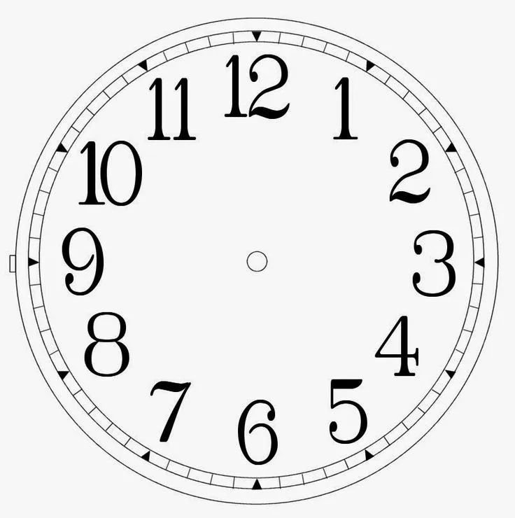 Циферблат для настенных часов