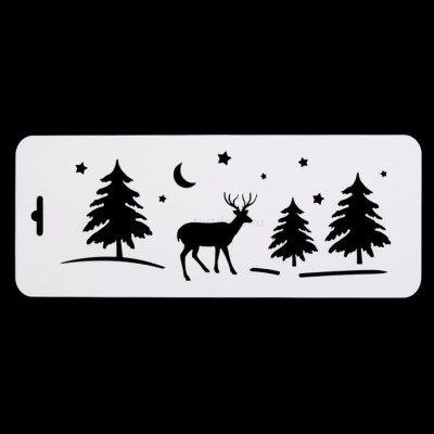 Трафареты. В лесу