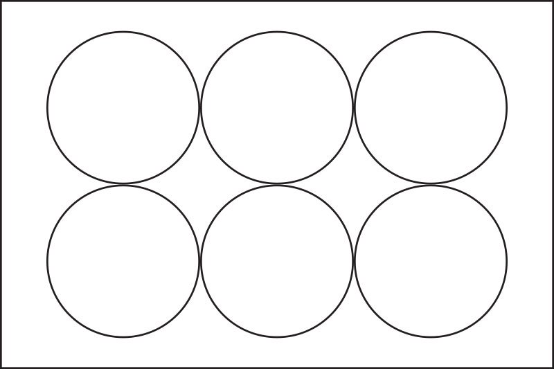 Кружочки для вырезания