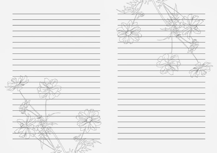 Разлинованный лист