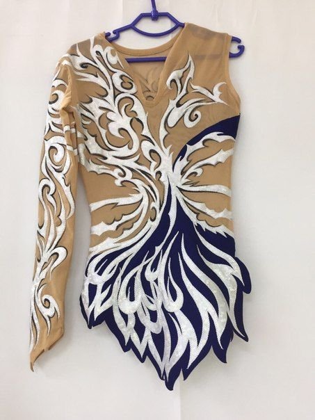 Орнамент для гимнастического купальника