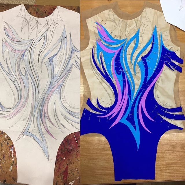 Узоры для купальников для художественной