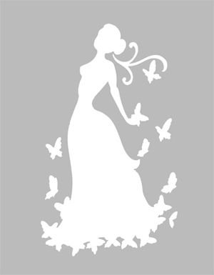 Вырезать из бумаги силуэты