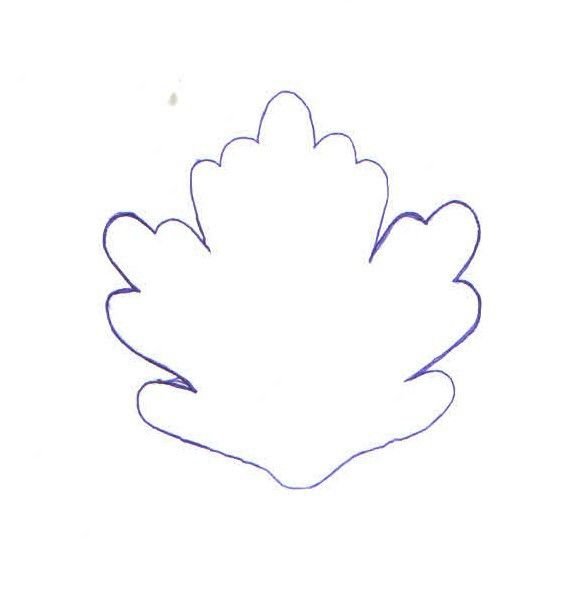 Снежинка из фоамирана шаблоны