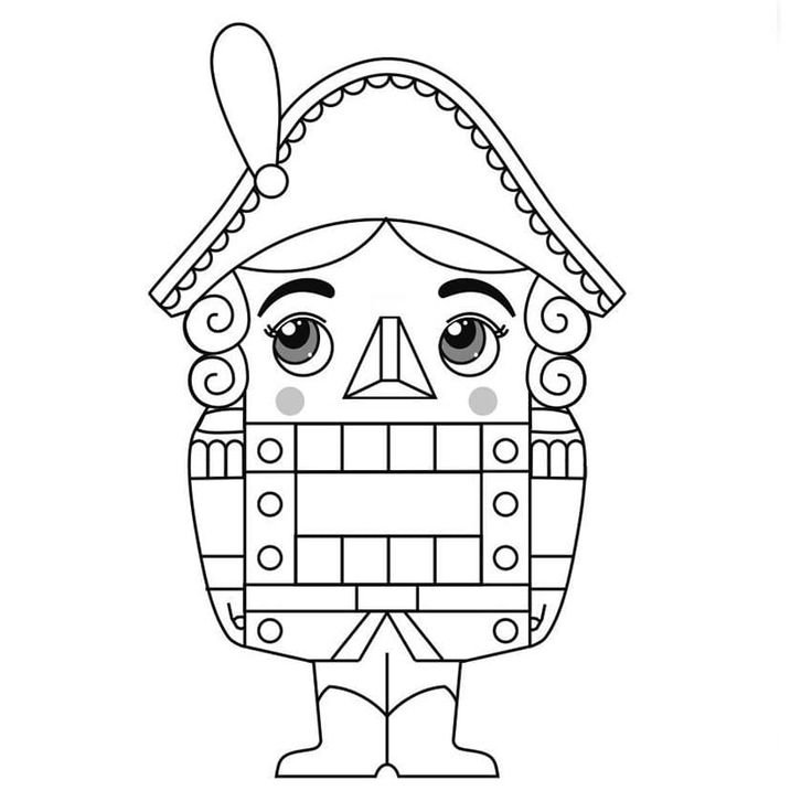 Щелкунчик рисунок