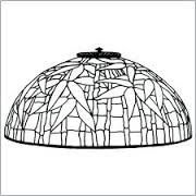 Лампа Тиффани эскиз
