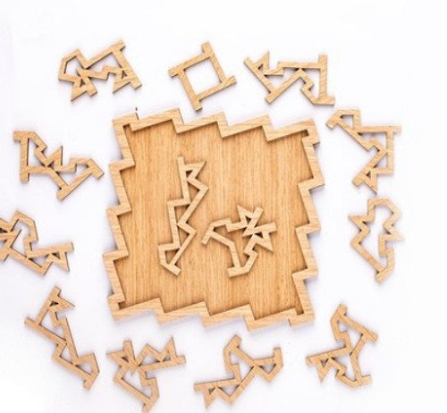 деревянные цифры