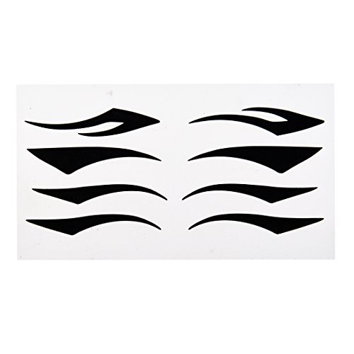 Формы для стрелок глаз трафарет