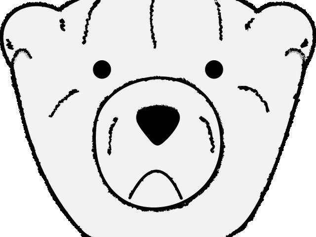 Маска белого медведя
