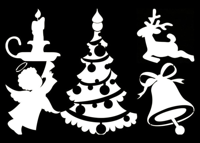 Трафарет "окна"