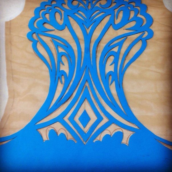 Орнамент для гимнастического купальника