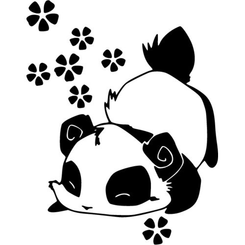 Наклейки пандочки