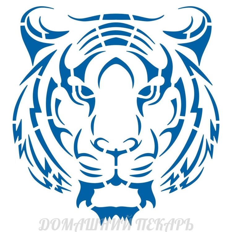 Картинки тигра на торт для печати