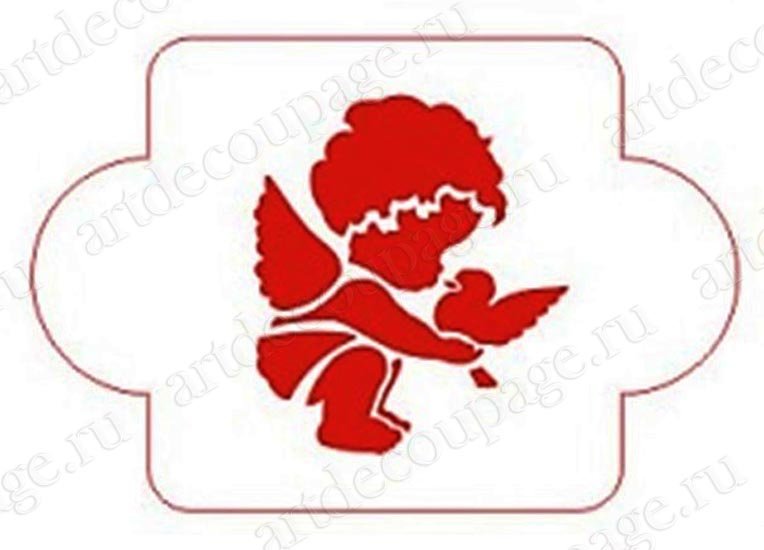 Трафарет для посыпки