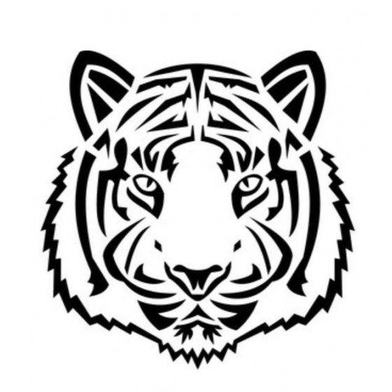 Вытынанки тигр