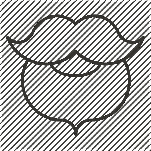 Контур бороды